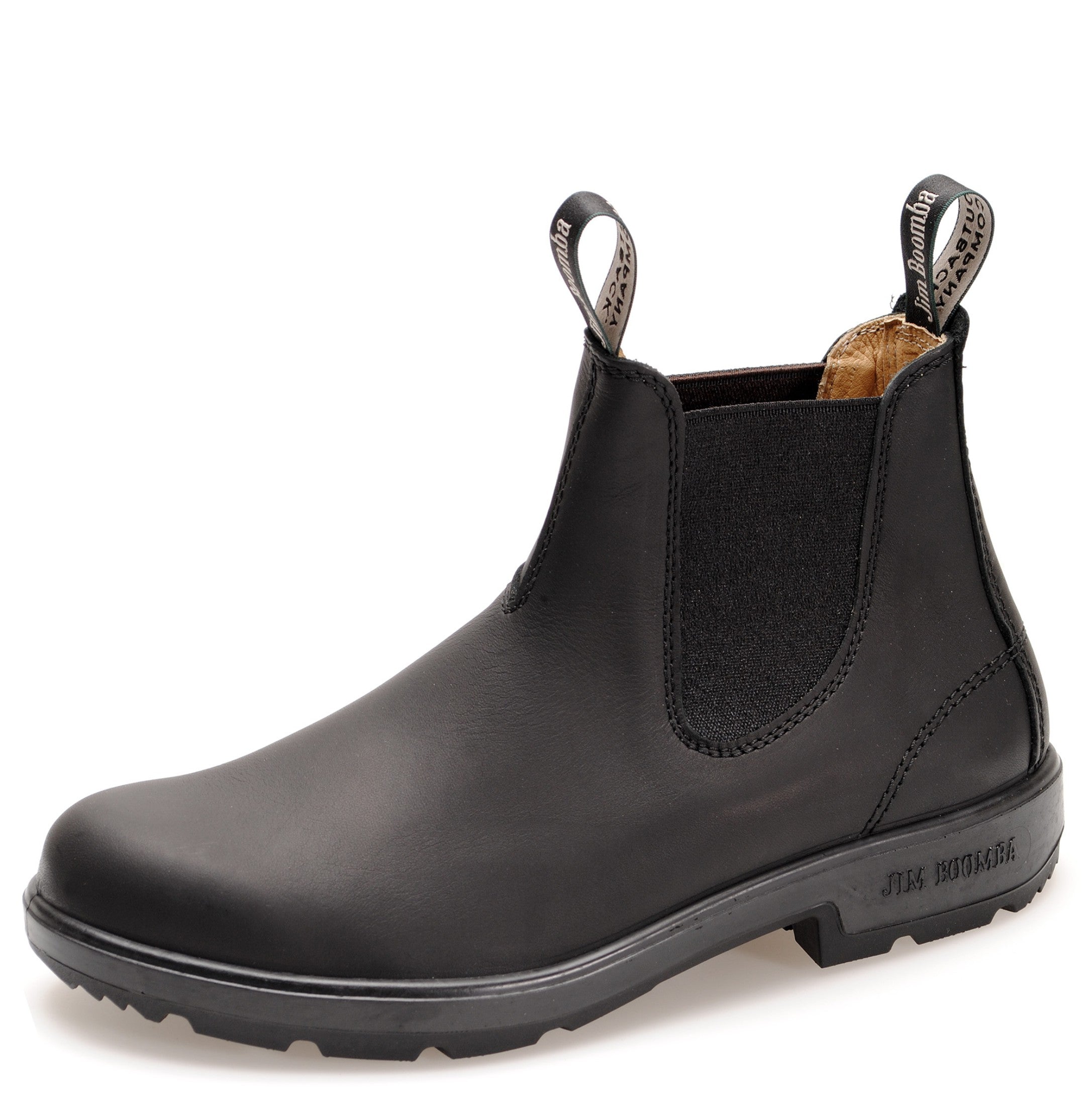 Jim Boomba Classic Australian Chelsea Boots Black