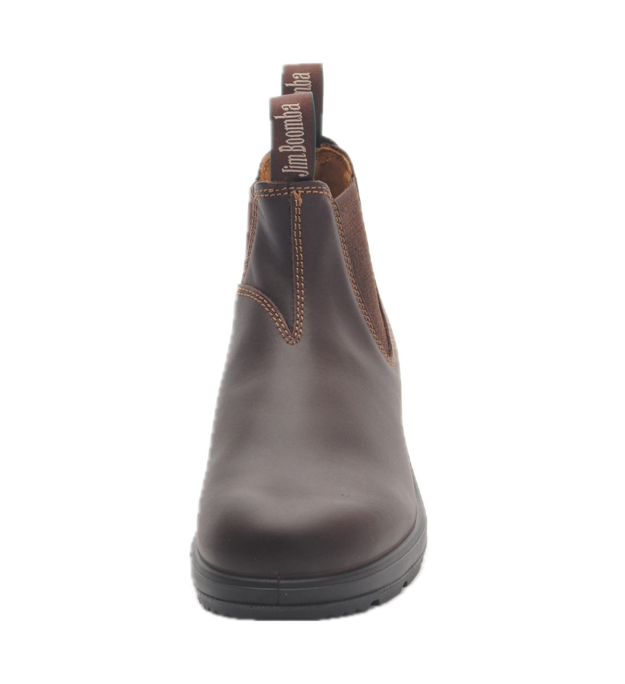Jim Boomba Classic Australian Chelsea Boots Chestnut Brown