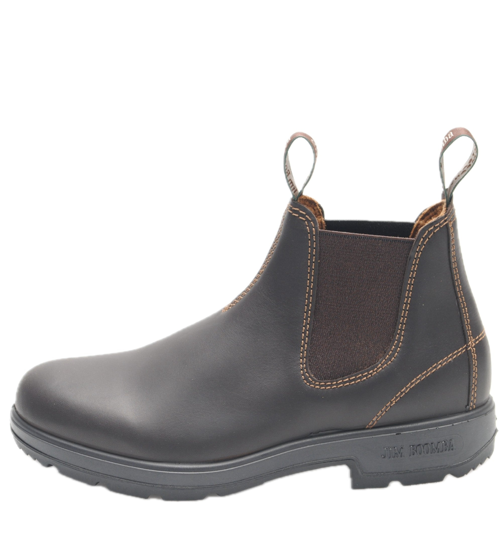 Jim Boomba Classic Australian Chelsea Boots Dark Brown