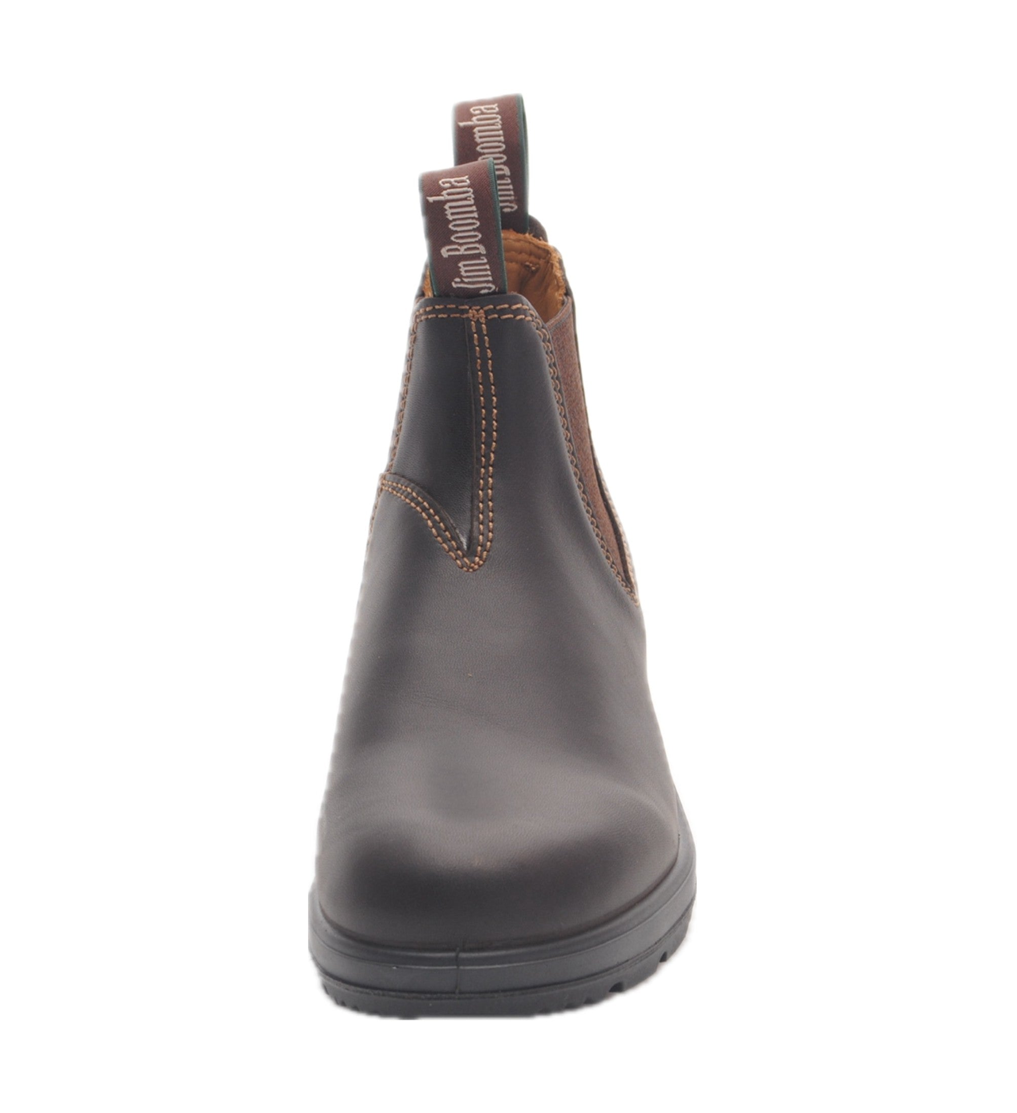 Jim Boomba Classic Australian Chelsea Boots Dark Brown