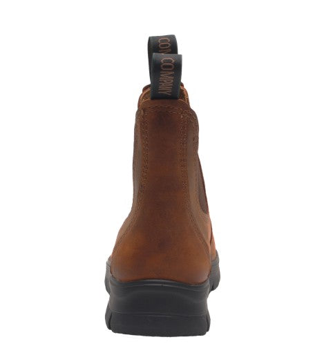 Jim Boomba Outback Style Boots Rust Rustic Leather