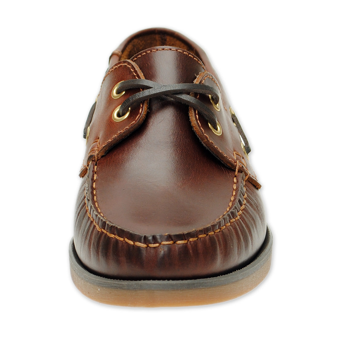 Jim Boomba Australian Style Boat / Deck Shoes - Mahogany Brown