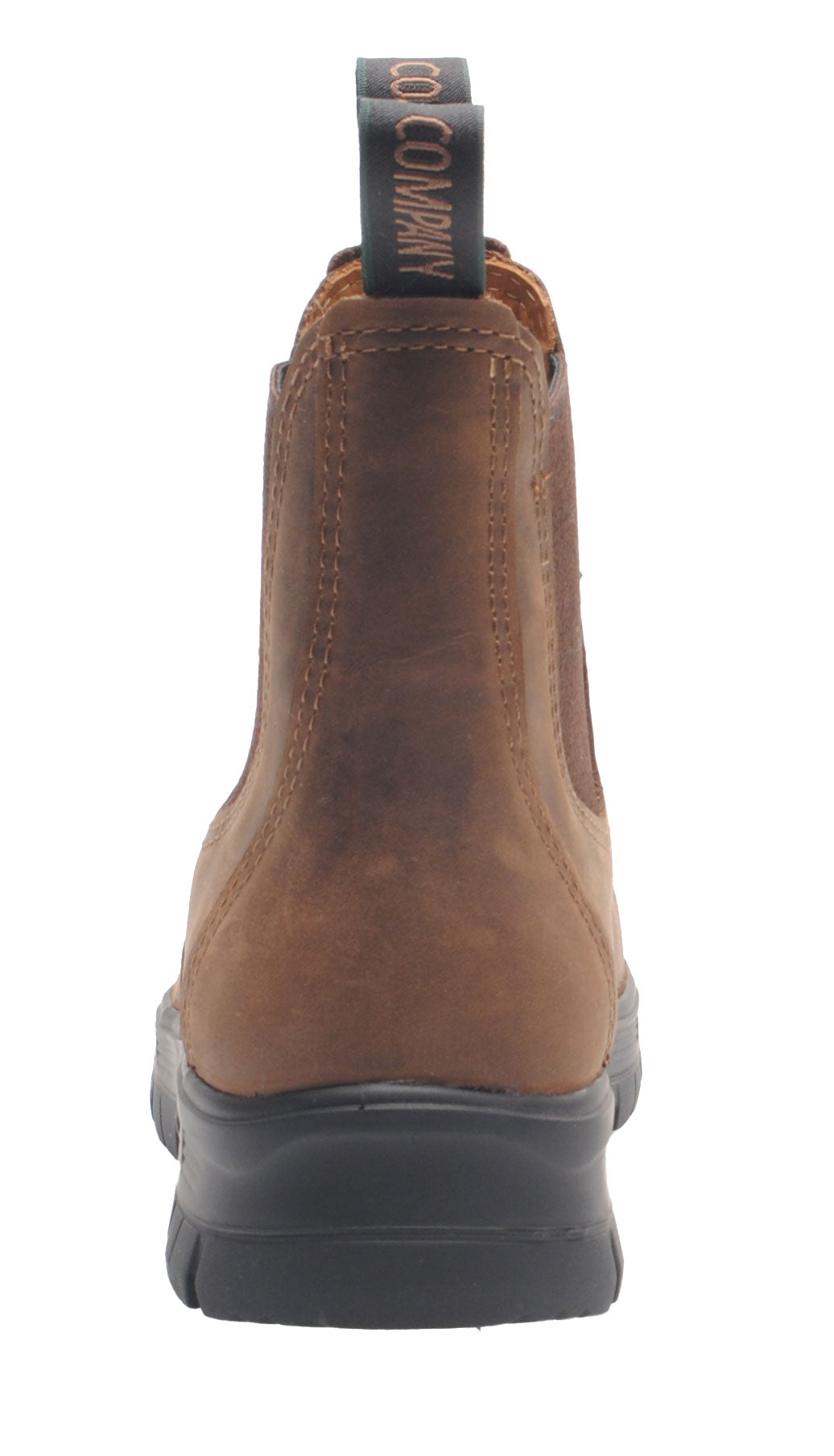 Jim Boomba Outback Australian Style Chelsea Boots Vintage Brown Rustic Leather