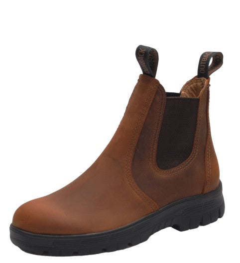 Jim Boomba Outback Style Boots Rust Rustic Leather