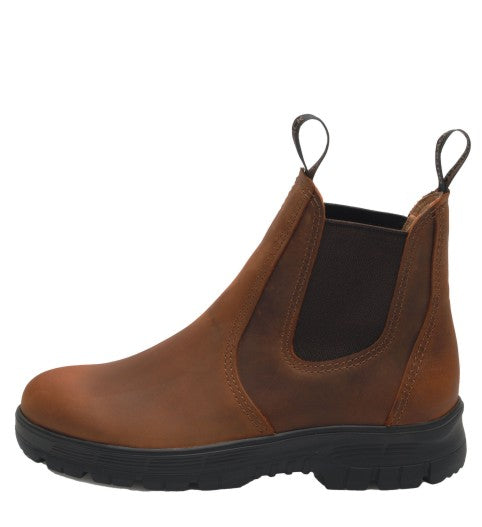 Jim Boomba Outback Style Boots Rust Rustic Leather